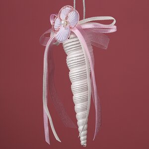 Елочная игрушка Ракушка с побережья Сан-Фернандо 13 см, подвеска Winter Deco фото 5