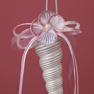 Елочная игрушка Ракушка с побережья Сан-Фернандо 13 см, подвеска Winter Deco фото 2