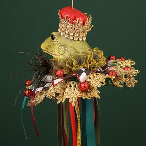 Елочная игрушка Герцогиня Лягушка: Eclogae 35 см, подвеска Winter Deco фото 7