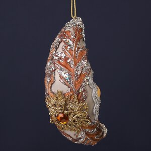 Елочная игрушка Месяц Людовико: Casa della Verita 16 см, подвеска Winter Deco фото 2