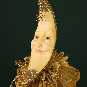 Елочная игрушка Месяц Ночей - Casa della Verita 18 см, подвеска Winter Deco фото 4