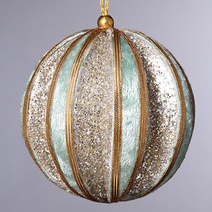 Набор винтажных елочных шаров Empire Savannah 8 см, 6 шт Winter Deco фото 2
