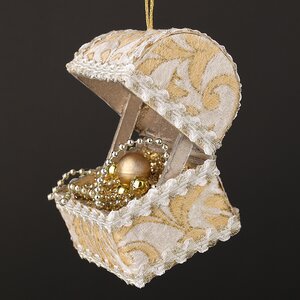 Елочная игрушка Сундук Искусного Мага - Monarque 9 см, подвеска Winter Deco фото 4