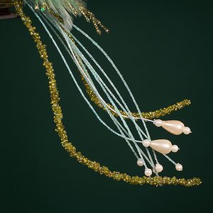 Елочная игрушка Птичка Chorale 20 см, клипса Winter Deco фото 3