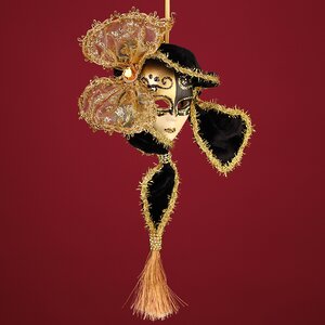 Елочная игрушка Маска Padova 38 см, подвеска Winter Deco фото 5