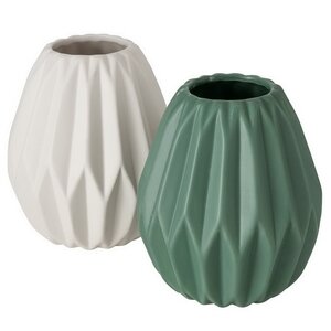 Керамическая ваза Monsanto 14 см зеленая Boltze фото 6