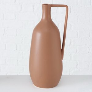 Керамическая ваза Флорино 36 см карамельная Boltze фото 1