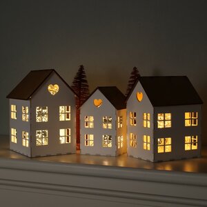 Домик с подсветкой Калининград 16 см Christmas Apple фото 3