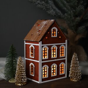 Домик с подсветкой Стокгольм 21 см Christmas Apple фото 2