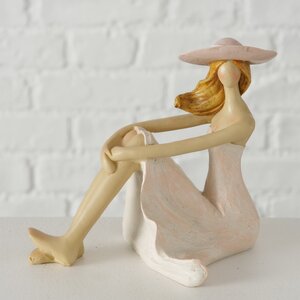 Статуэтка Девушка в шляпе - Романтичная Леди Роуз 12 см Boltze фото 1