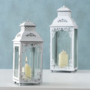 Набор металлических подсвечников-фонарей Дрезден 34-49 см, 2 шт Boltze фото 2