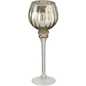 Набор стеклянных подсвечников - бокалов Mulhouse 30 см шампань, 2 шт Boltze (Больтце) фото 4