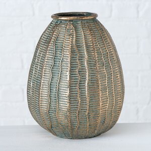 Декоративная ваза Esbruno 27 см, металл Boltze фото 1