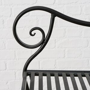 Металлическая садовая скамейка Maddison 105*93*50 см Boltze фото 3