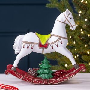 Декоративная фигурка Лошадка-качалка Торнейд 21 см Boltze (Больтце) фото 5