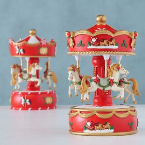 Композиция Музыкальная Карусель из парка Валье-де-Ока 17 см, батарейка Boltze фото 3