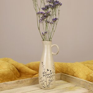 Фарфоровая ваза кувшин Botanico: Herbs 20 см Boltze фото 4