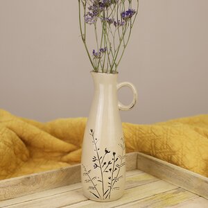 Фарфоровая ваза кувшин Botanico: Herbs 20 см Boltze фото 1