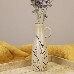 Фарфоровая ваза кувшин Botanico: Flowers 20 см Boltze фото 1