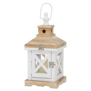 Деревянный подсвечник-фонарь Квентин 33 см Boltze фото 9