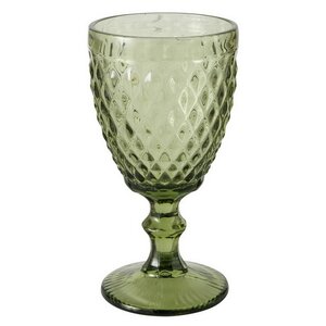 Бокал для вина Шатель 17 см зеленый, стекло Boltze фото 7