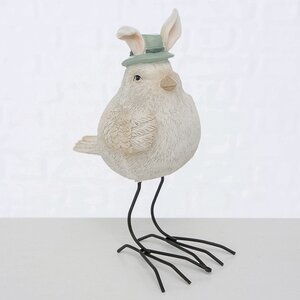 Набор декоративных фигурок Птички Лесандро и Примула в кроличьих шляпках 17 см, 2 шт Boltze фото 4
