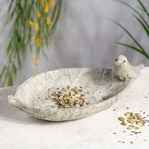 Декоративная кормушка для птиц Джервейс 25*12 см серая Boltze (Больтце) фото 5