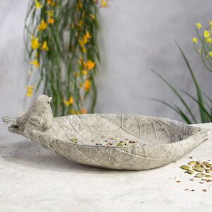 Декоративная кормушка для птиц Джервейс 25*12 см серая Boltze (Больтце) фото 3