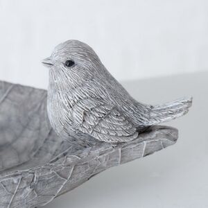 Декоративная кормушка для птиц Джервейс 25*12 см серая Boltze фото 2