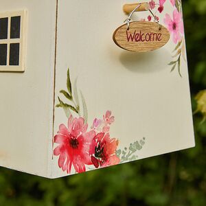 Садовое украшение Скворечник Рочестер 21*15 см белый Boltze фото 4