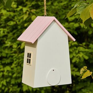 Садовое украшение Скворечник Рочестер 21*15 см белый Boltze фото 5