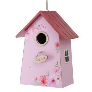 Садовое украшение Скворечник Рочестер 21*15 см розовый Boltze фото 10