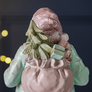 Новогодняя фигурка Санта с подарками - Рождественская Пастель 33 см Boltze (Больтце) фото 9