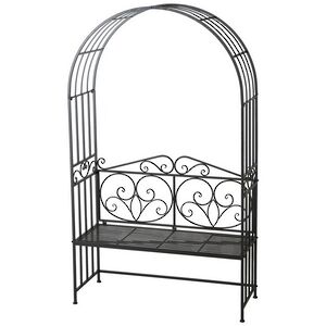 Садовая скамейка с аркой Maddison 205*125*46 см Boltze фото 5