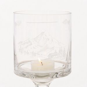 Набор стеклянных подсвечников - бокалов Анданте 30-40 см, 3 шт Boltze фото 2