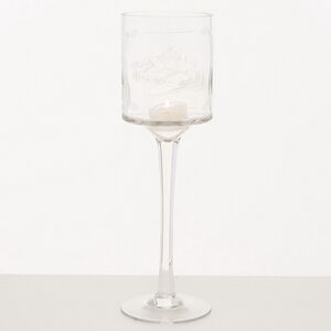 Набор стеклянных подсвечников - бокалов Анданте 30-40 см, 3 шт Boltze фото 5