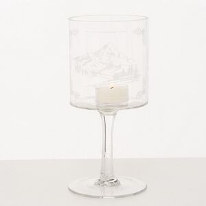 Набор стеклянных подсвечников - бокалов Анданте 30-40 см, 3 шт Boltze фото 3