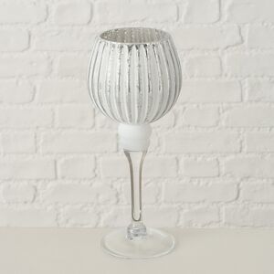 Набор стеклянных подсвечников - бокалов Versalles 25-30 см, 2 шт Boltze фото 6