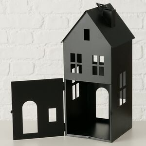 Набор подсвечников-домиков Витхолл 13-35 см черный, 3 шт Boltze (Больтце) фото 6