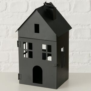 Набор подсвечников-домиков Витхолл 13-35 см черный, 3 шт Boltze (Больтце) фото 4