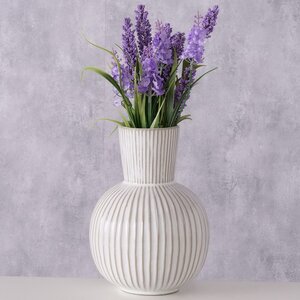 Керамическая ваза Maison la Blanche 25 см Boltze фото 3