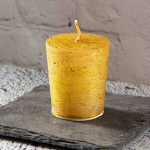 Чайная свеча Металлик золотая Kaemingk фото 1