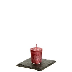 Чайная свеча Металлик красная Kaemingk фото 1