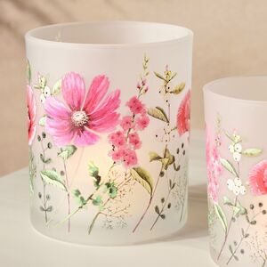 Набор стеклянных подсвечников Futrone Flowers 8-10 см, 2 шт Boltze (Больтце) фото 2
