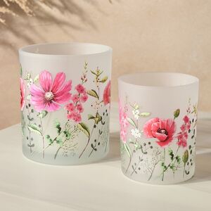 Набор стеклянных подсвечников Futrone Flowers 8-10 см, 2 шт Boltze (Больтце) фото 4