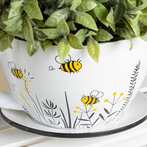 Керамическое кашпо Чашка Санбори 22*17 см Boltze (Больтце) фото 4