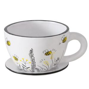 Керамическое кашпо Чашка Санбори 22*17 см Boltze (Больтце) фото 8