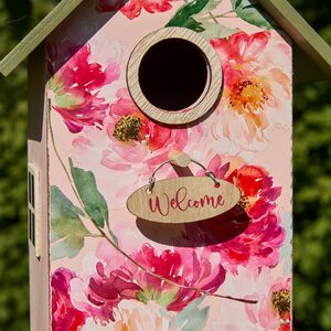 Садовое украшение Скворечник Mondoro 22*15 см зеленый Boltze фото 2