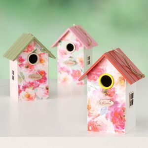 Садовое украшение Скворечник Mondoro 22*15 см зеленый Boltze фото 6