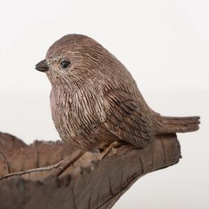 Декоративная кормушка для птиц Хайленд 25*12 см коричневая Boltze фото 2